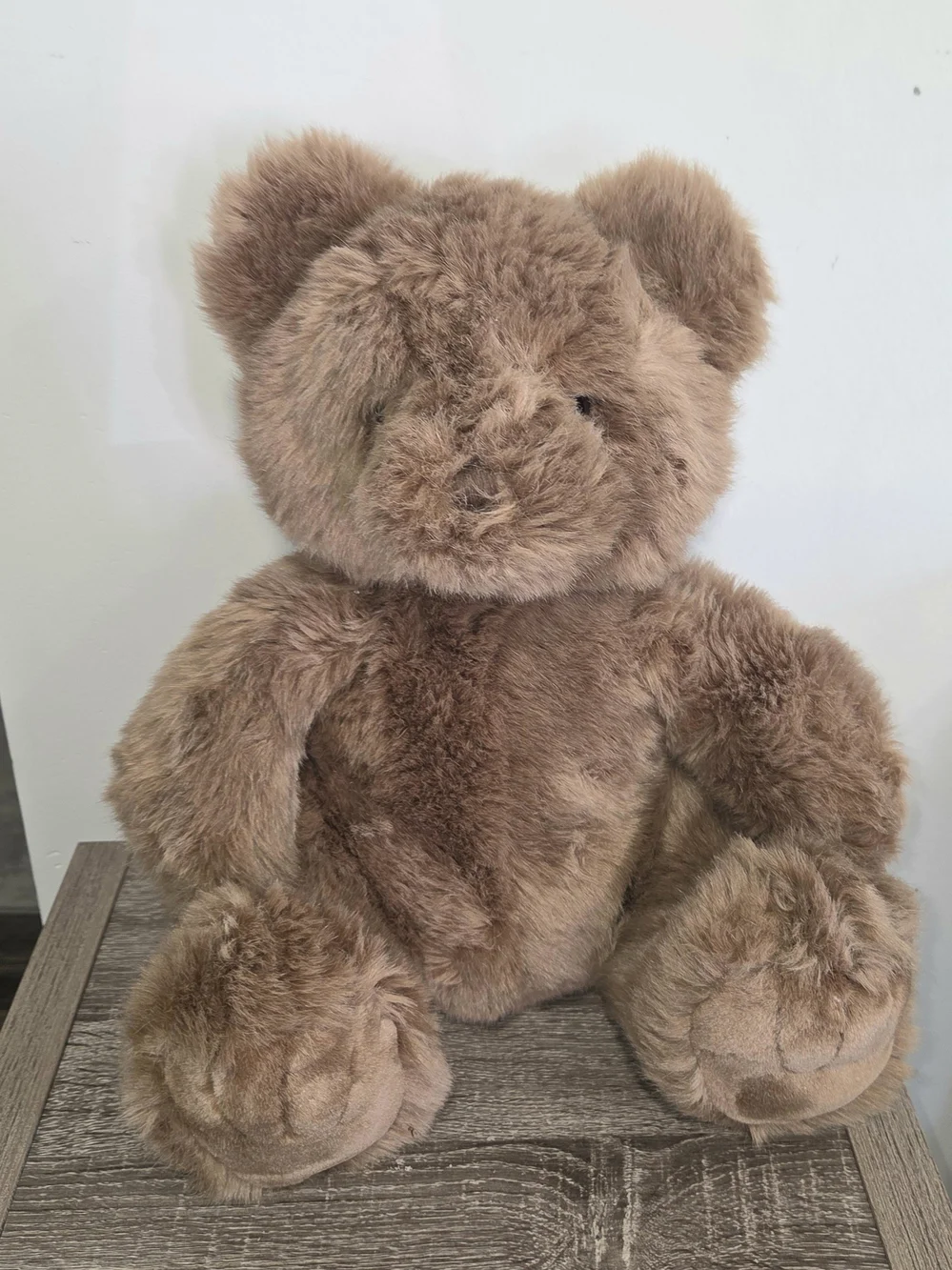 Vintage 1990 Unipak International Brown Bear Plush Stuffed Animal Toy 17
